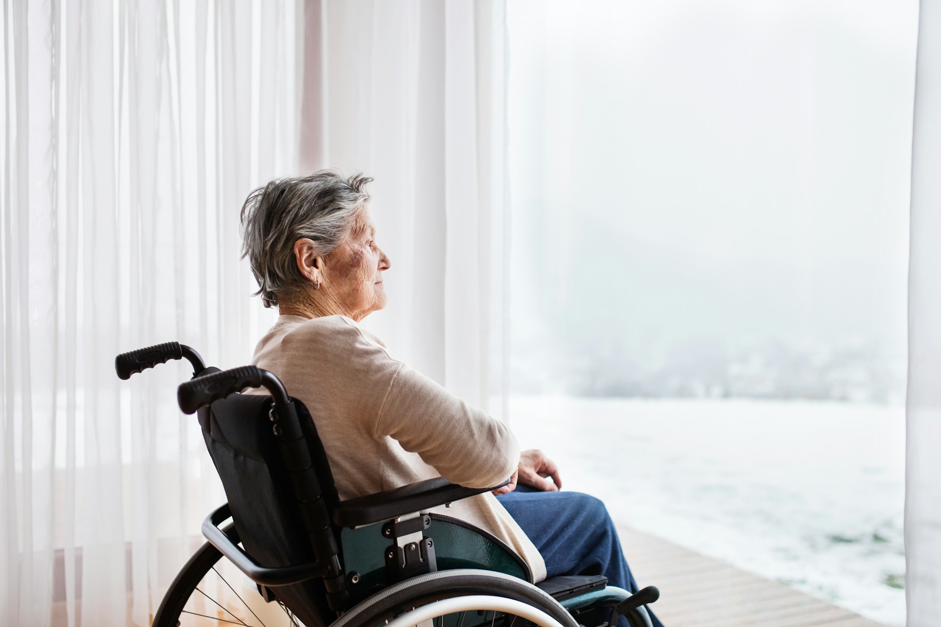 elderly resident